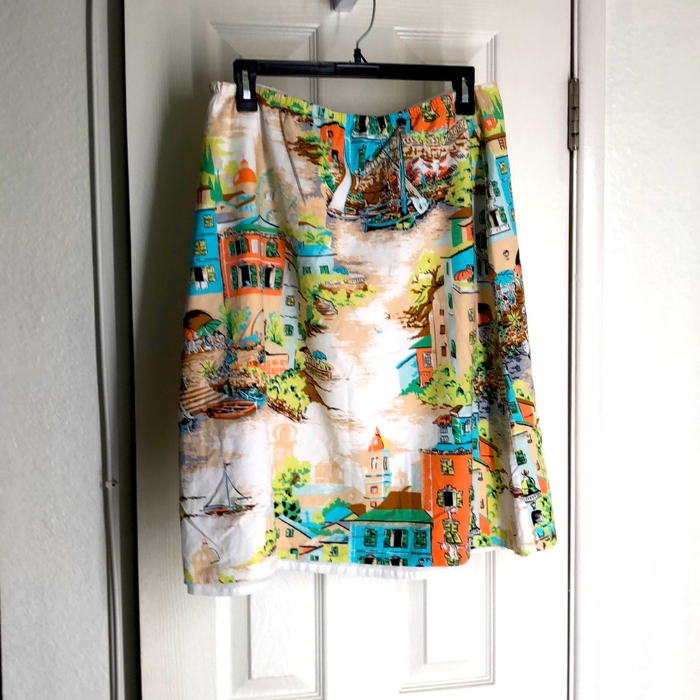 Vintage Hawaiian looking skirt Excellent cond/ Lg